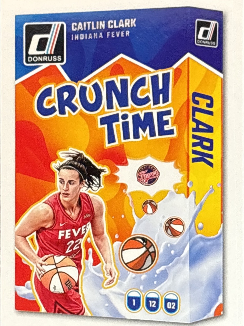 Panini Donruss Crunch Time Caitlin Clark